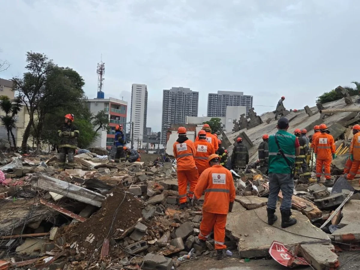 Desabamento em SP: corpos das 6 vítimas serão levados para a Bolívia