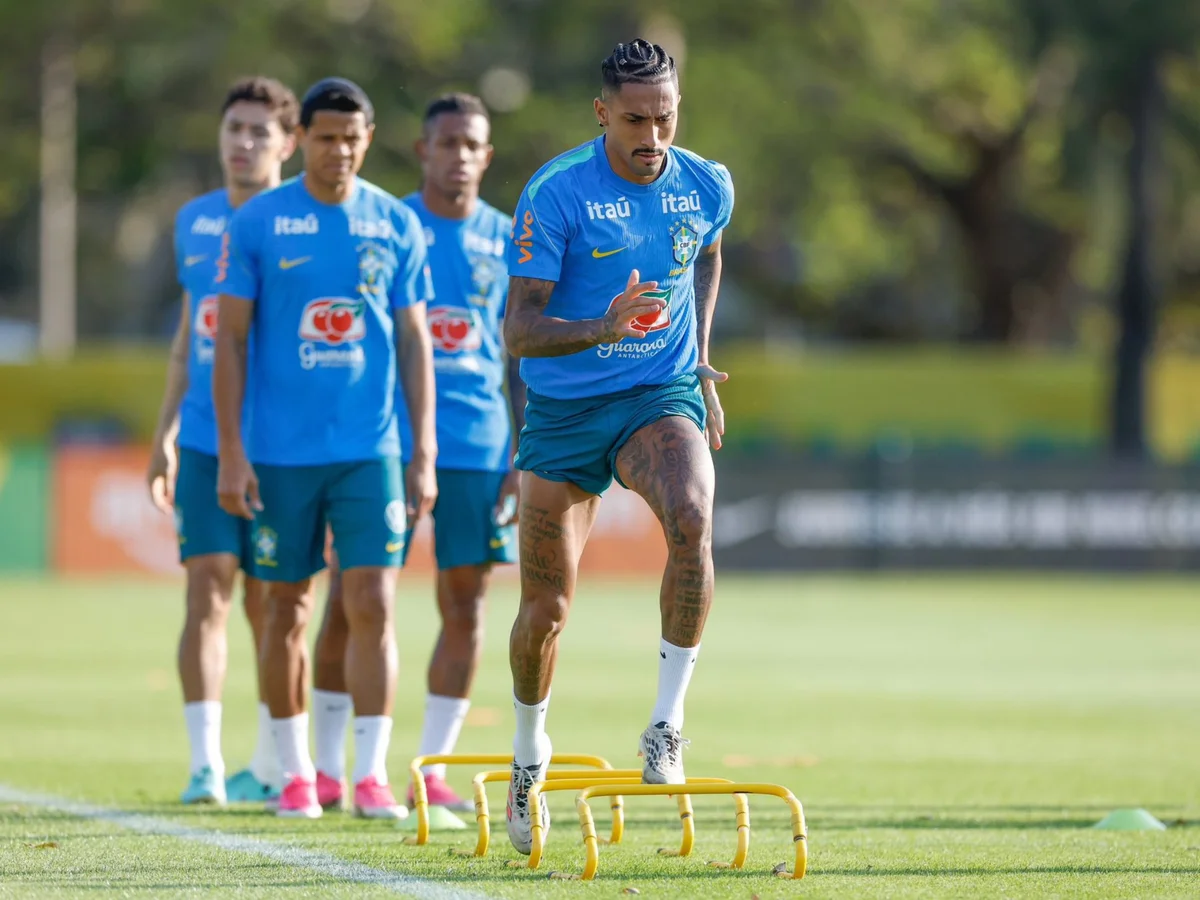 Veja como foi o treino da Seleção Brasileira nesta terça-feira (22/9)