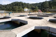 Estação de Tratamento de Água do Guaraú, parte do Sistema Cantareira