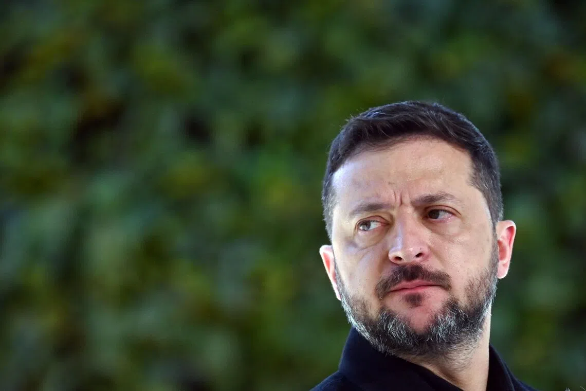 Ukraine’s President Volodymyr Zelensky has accused a former press secretary, who’s worked with him before Russia’s invasion, of supporting Russia’s aggressive policy toward Ukraine.