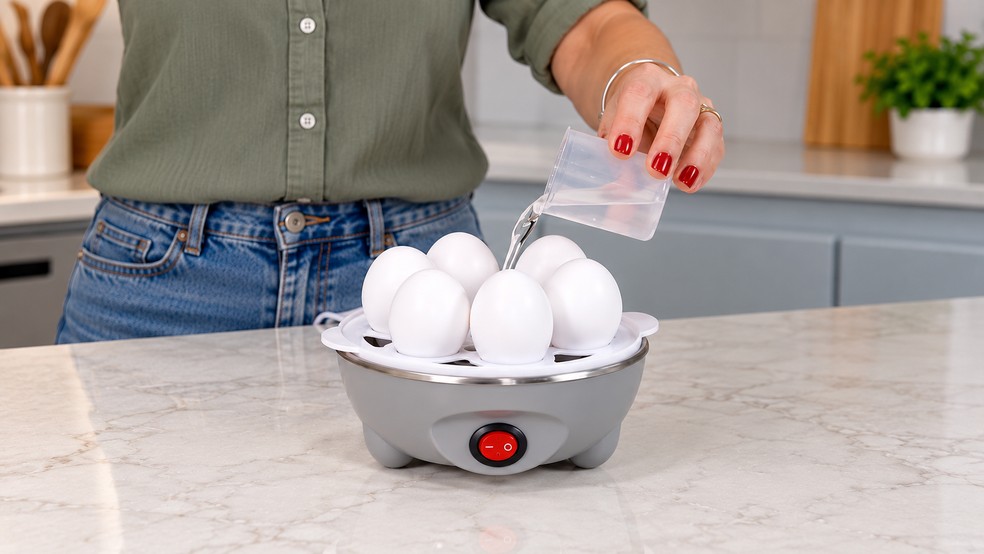 Cozedor de ovos está com preço histórico na Amazon (menos de R$ 40)