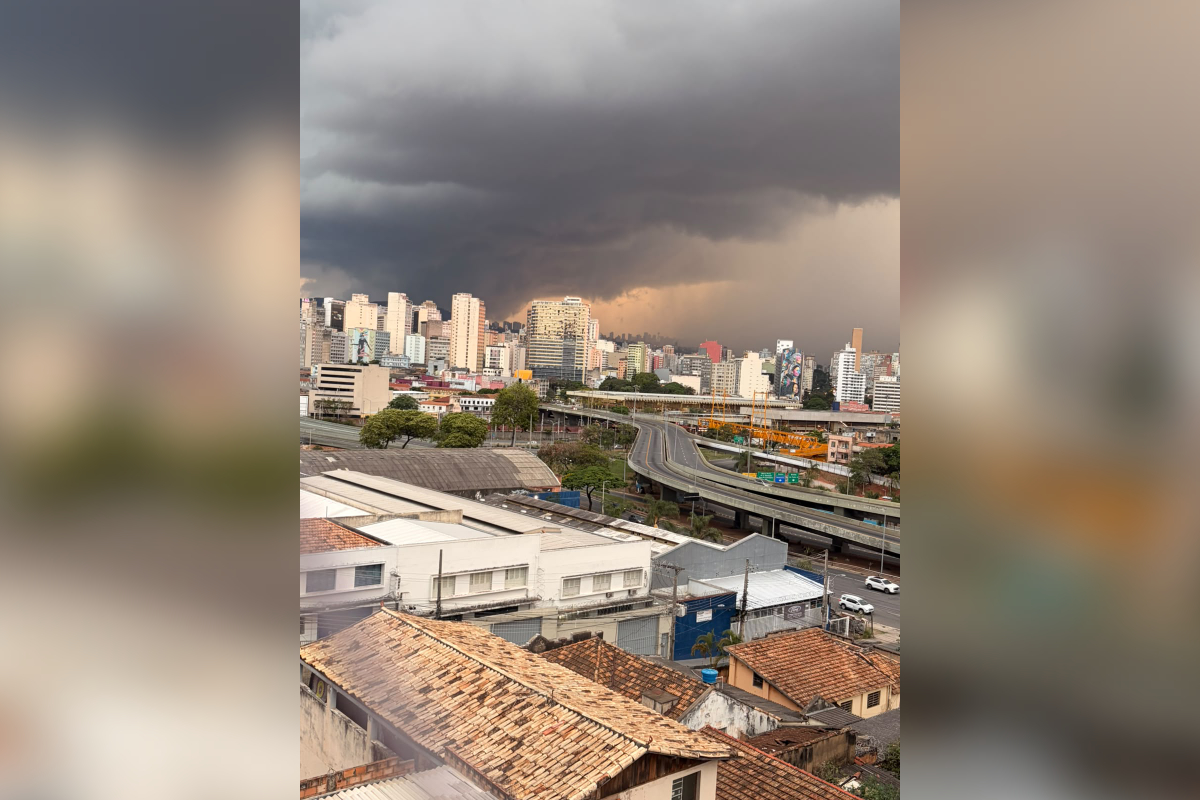 Chuva forte, vendaval e granizo: moradores de BH recebem 3 alertas seguidos