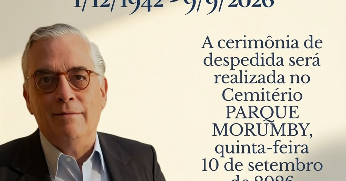 Empresário Geraldo de Figueiredo Forbes morre aos 83 anos