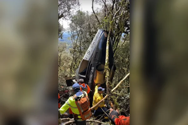 FAB divulga imagens da operação que encontrou helicóptero com o cantor Rick - destaque galeria