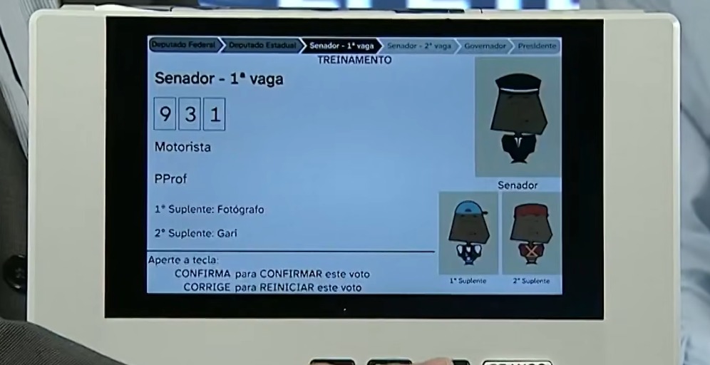 Eleições 2026: urna terá barra de progresso pela primeira vez para orientar eleitor na hora do voto