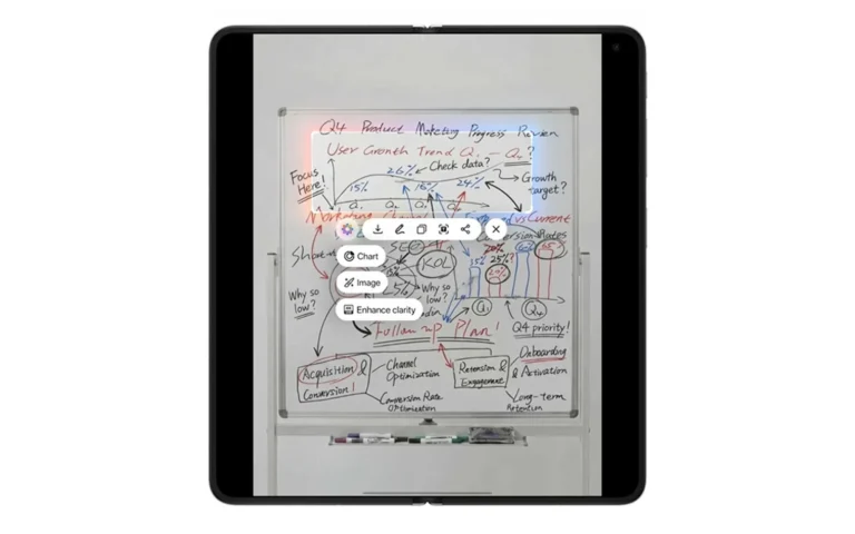 A Caneta AI da OPPO traz gráficos e anotações com IA para o Find N6