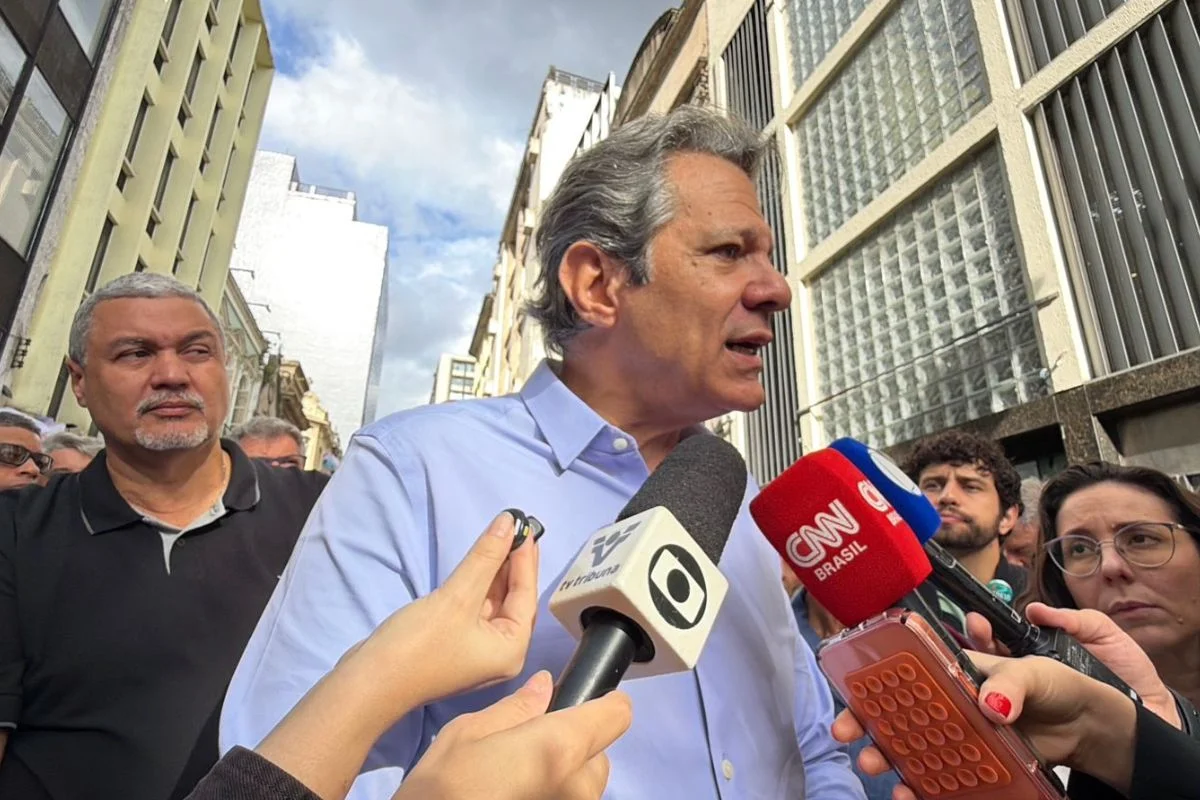 Candidato ao governo de São Paulo Fernando Haddad (PT)