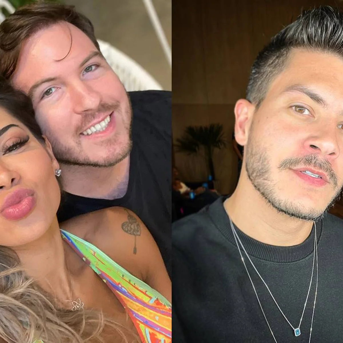 Arthur Aguiar e Thiago Nigro voltam a se seguir e geram especulações na web