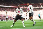 Rayan comemorando gol pelo Bournemouth