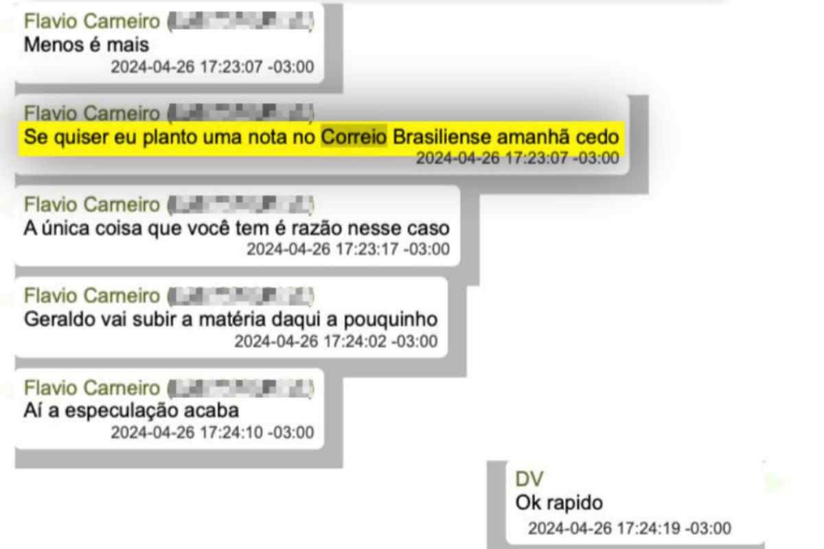 Vorcaro e sócio assinaram compra do Correio Braziliense: "A gente assumiu o editorial"