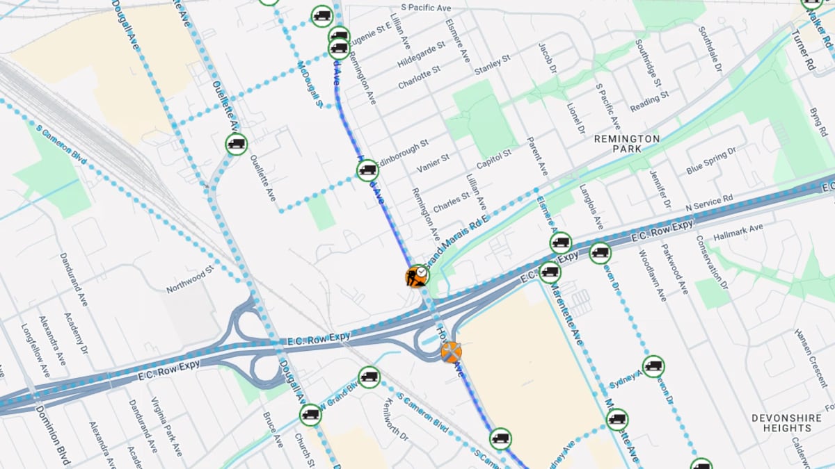 Month-long Howard Avenue lane restrictions planned
