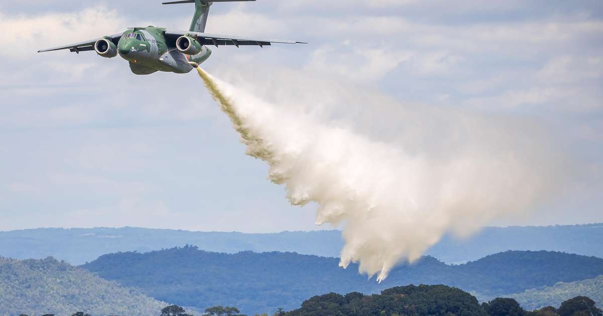 FAB envia dois aviões para combater incêndios florestais no Amazonas