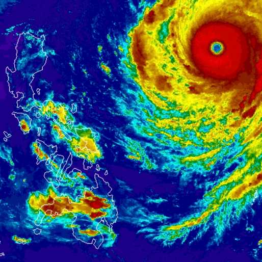 Super Typhoon Rosal slightly strengthens over Philippine Sea