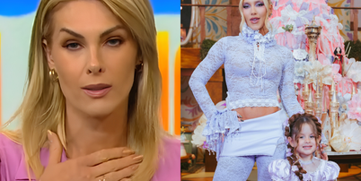 Gente? Sem medo de cr&iacute;ticas, Ana Hickmann d&aacute; opini&atilde;o sincera sobre look 'brega' de Virg&iacute;nia Fonseca ap&oacute;s estilista defender cria&ccedil;&atilde;o: 'N&atilde;o d&aacute; para defender'. Foto: Reprodu&ccedil;&atilde;o, Record TV/Instagram / Purepeople