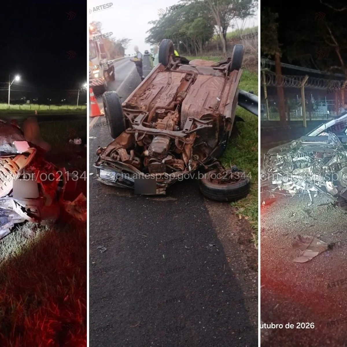 Acidentes nas rodovias de SP deixam 30 mortos no feriado prolongado