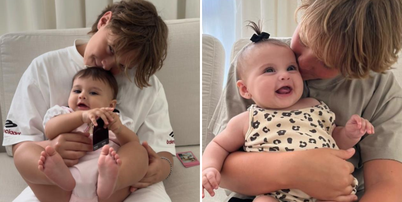 Amanda Kimberlly publica fotos em homenagem a Davi Lucca, irm&atilde;o mais velho de sua filha Helena. Foto: Reprodu&ccedil;&atilde;o/ Redes Sociais