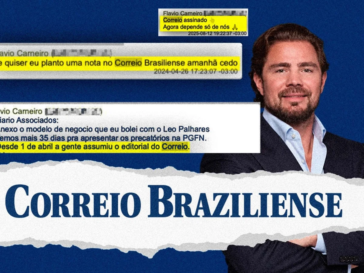 Vorcaro e sócio assinaram compra do Correio Braziliense: "A gente assumiu o editorial"