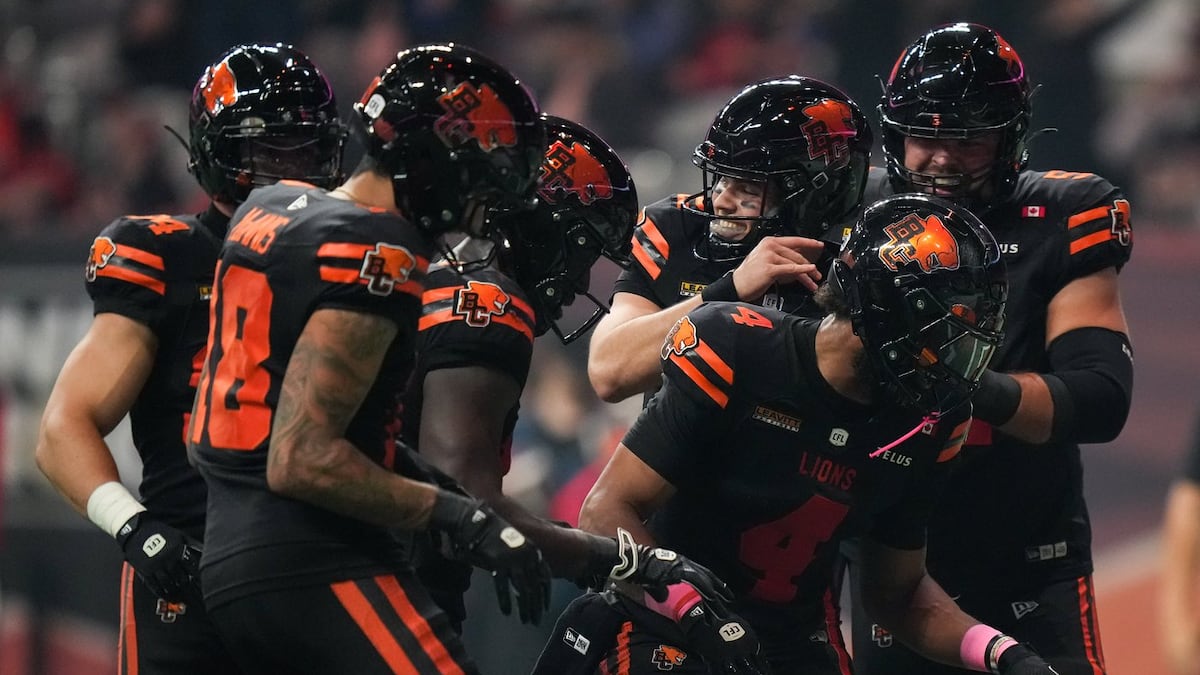 B.C. Lions secure playoff spot with 41-20 decision over winless Ottawa Redblacks