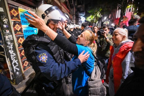 Citywide euphoria breaks out in Belgrade after the defeat of Aleksandar Vučić by the Student List movement in the Serbian elections.
