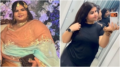 Navu's weight loss journey involves consistent dietary changes and diverse workouts, resulting in a 32 kg loss. (Instagram/@official_fit_nav)