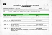 Imagem da matéria: União é denunciado por possível escalação irregular no Candangão Sub-17