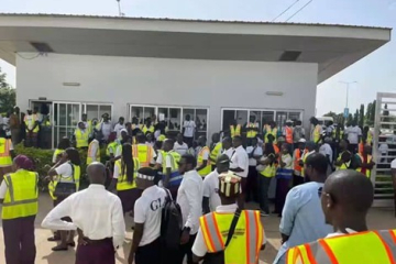 GIA workers stage protest, demand resignation of MD