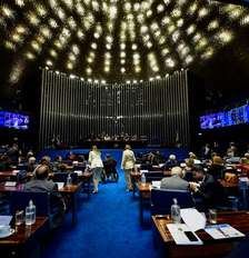 O Plenário do Senado Federal. Foto: Saulo Cruz/Agência Senado / Estadão