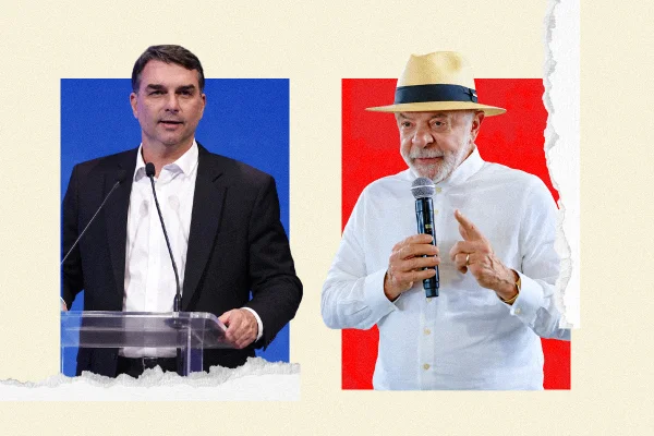 As estratégias de Flávio Bolsonaro e Lula no último dia antes do 1º turno