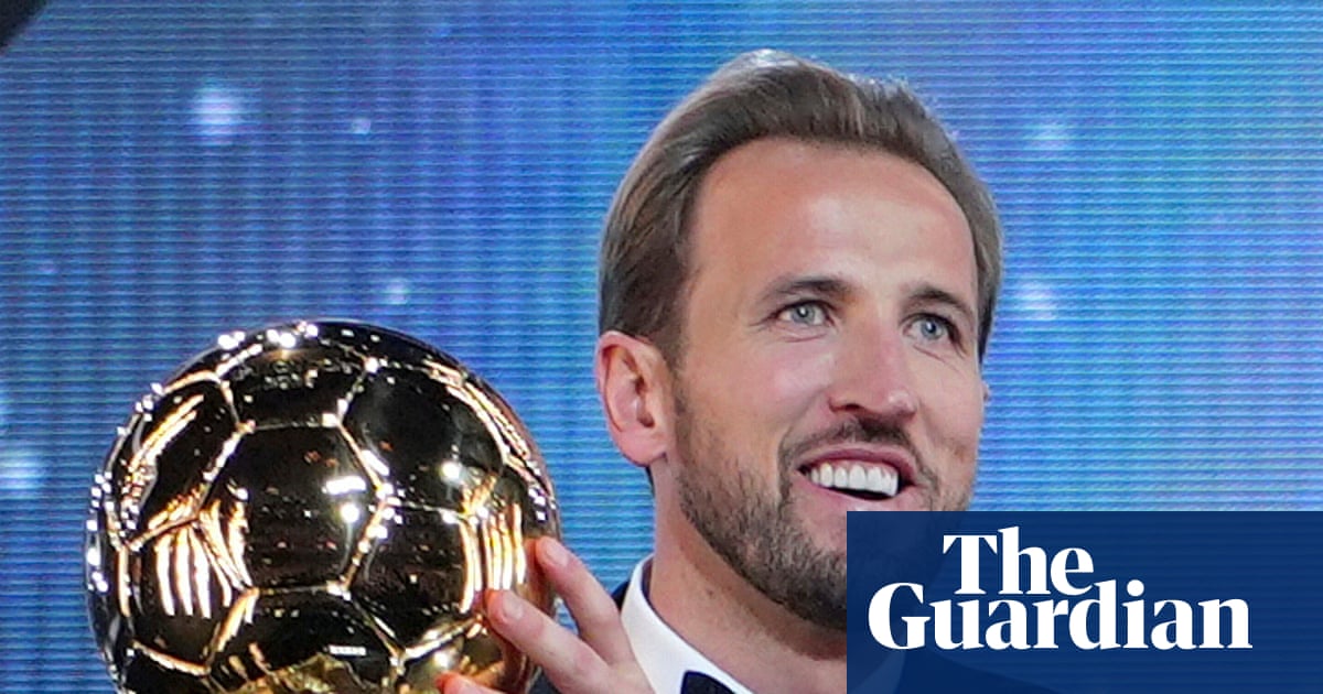 Harry Kane triunfa com histórica vitória no Ballon d'Or - O Mais Recente