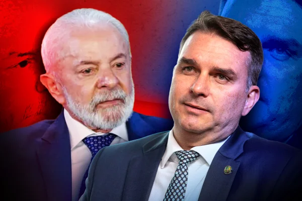 Datafolha: Lula marca 45% e Flávio tem 42% dos votos válidos em 1º turno