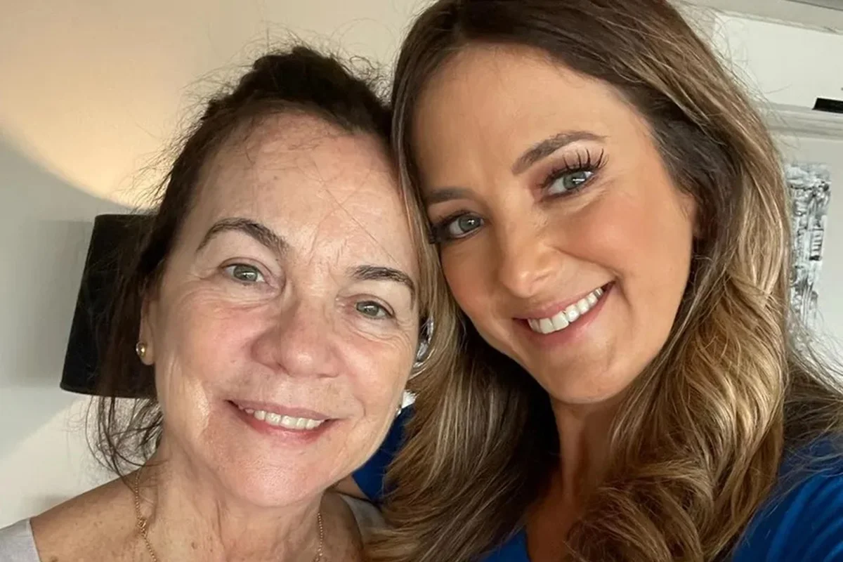 Ticiane desabafa nos 4 anos da morte da sogra, mãe de Tralli: "Saudades"