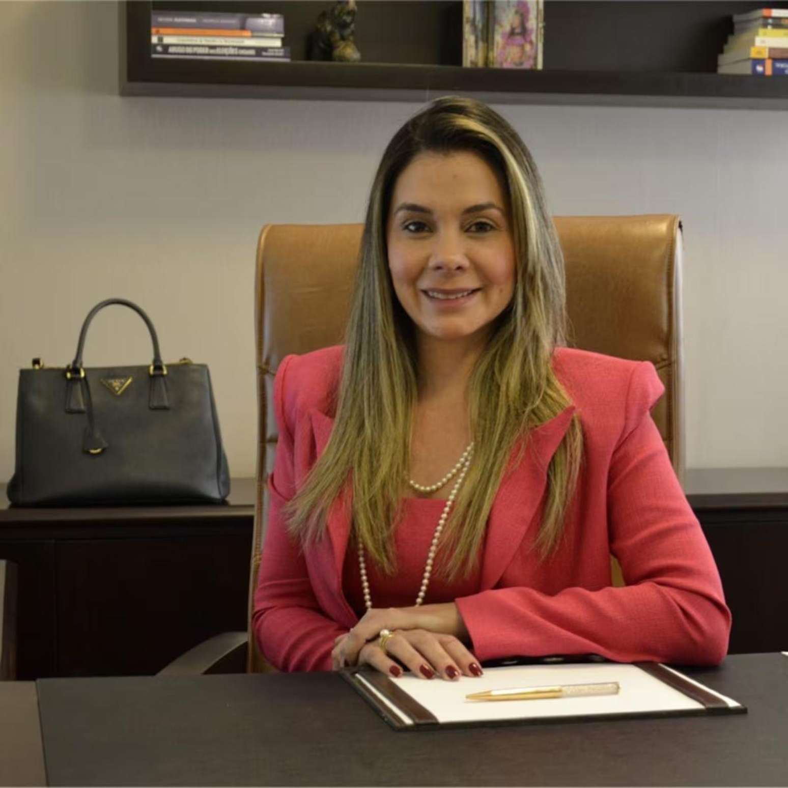 A advogada Camilla Ramos é esposa do desembargador do TRF1 Newton Ramos