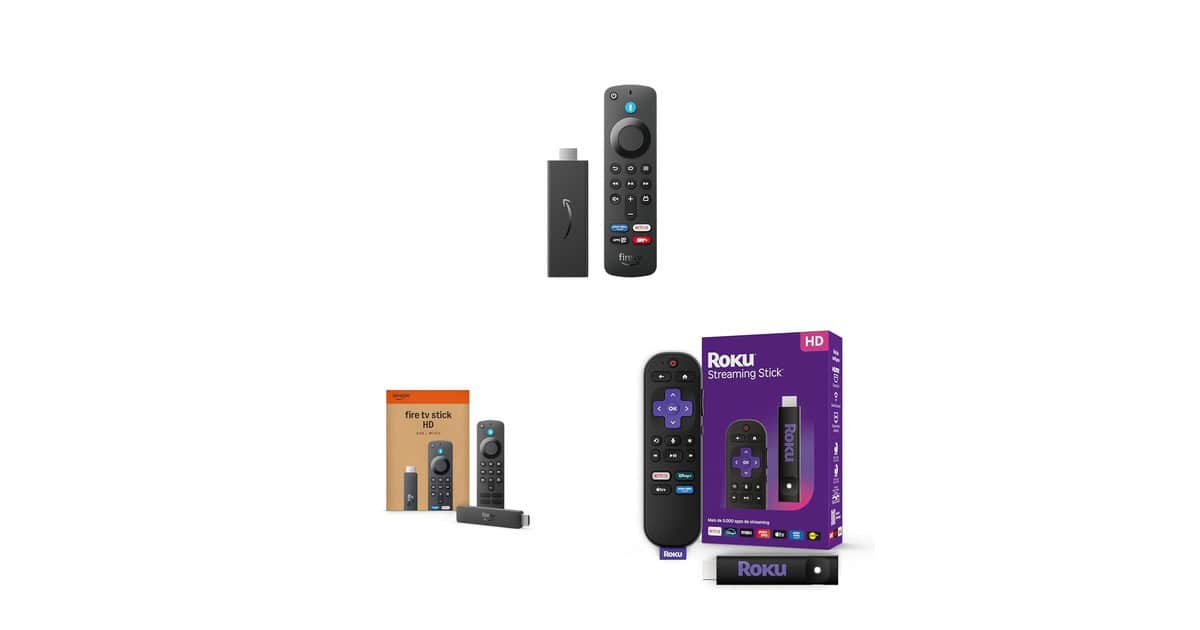 Fire TV Stick ou Roku? Veja uma seleção de dispositivos de streaming em promoção na Amazon