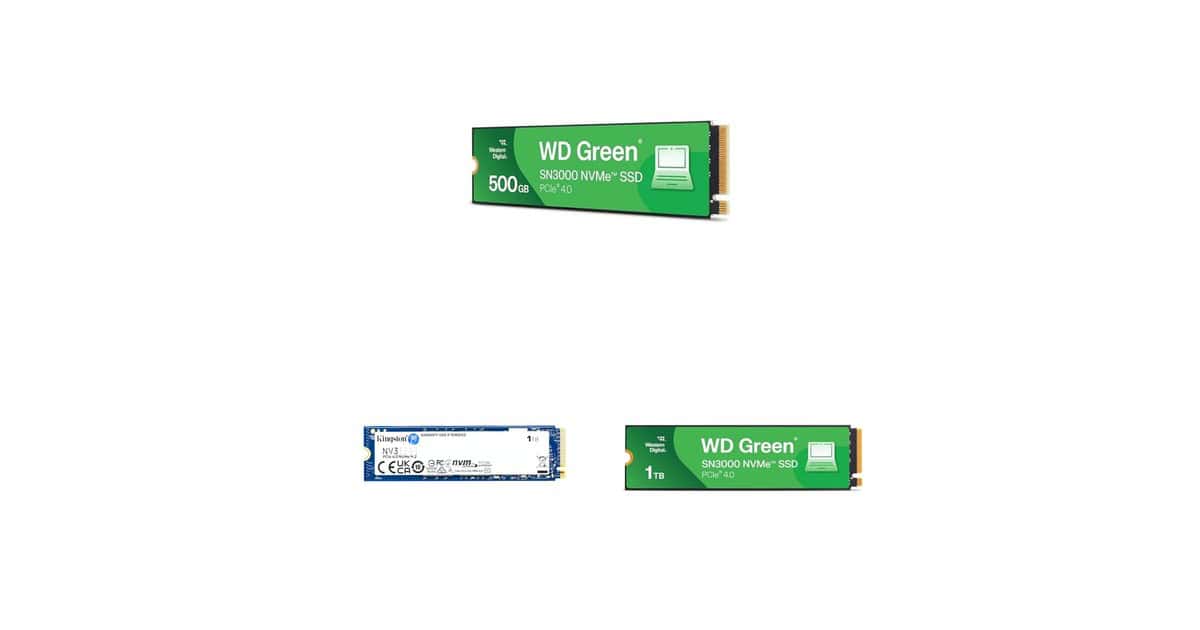 Velocidade e espaço em dobro: os melhores SSDs NVMe em promoção na Amazon