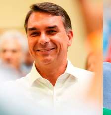 Flávio Bolsonaro e Lula disputam a presidência da República Foto: Vittor Sales/Divulgação Campan / Estadão